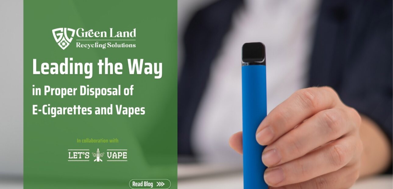 Leading the Way in Proper Disposal of E-Cigarettes and Vapes