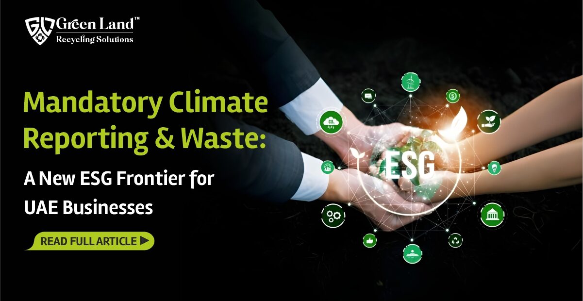 Mandatory Climate Reporting & Waste: A New ESG Frontier for UAE Businesses