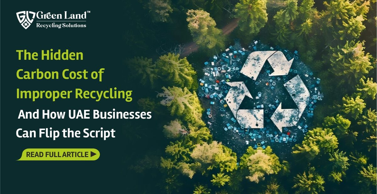 The Hidden Carbon Cost of Improper Recycling — And How UAE Businesses Can Flip the Script