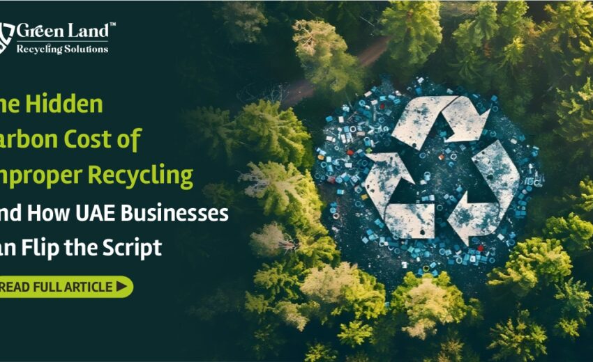 The Hidden Carbon Cost of Improper Recycling — And How UAE Businesses Can Flip the Script
