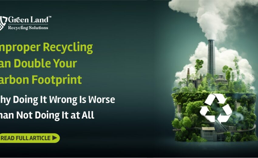 Improper Recycling Can Double Your Carbon Footprint