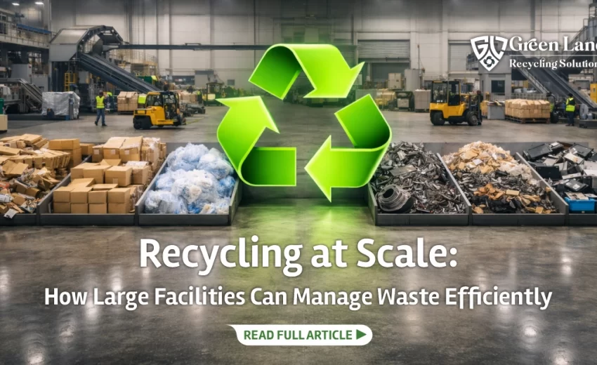 Recycling at Scale: How Large Facilities Can Manage Waste Efficiently