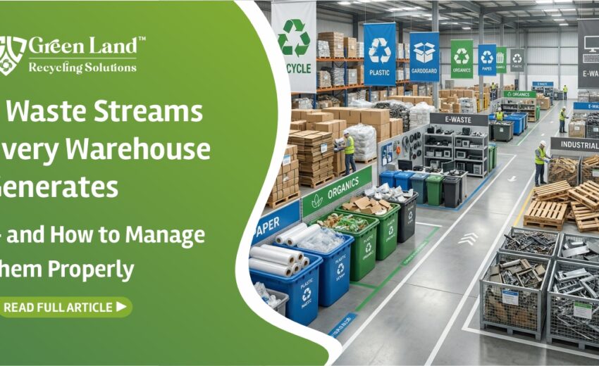 5 Waste Streams Every Warehouse Generates — and How to Manage Them Properly