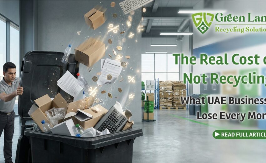 The Real Cost of Not Recycling: What UAE Businesses Lose Every Month