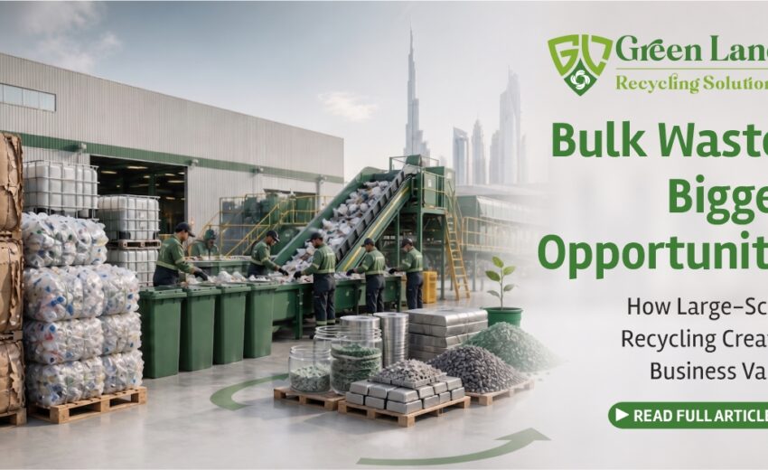 Bulk Waste, Bigger Opportunity: How Large-Scale Recycling Creates Business Value