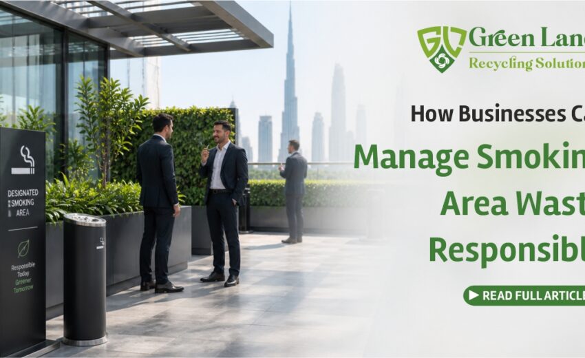 How Businesses Can Manage Smoking Area Waste Responsibly