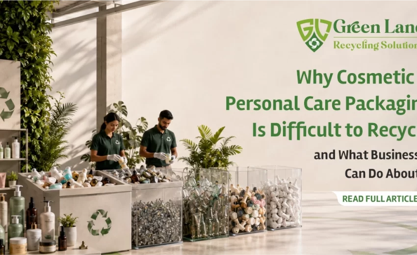 Why Cosmetic & Personal Care Packaging Is Difficult to Recycle and What Businesses Can Do About It